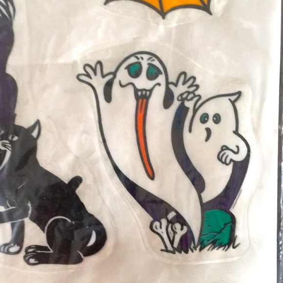 Window Decals - Witch, Ghost, Bat, Spider &  Halloween Clings - Picture 4 of 7